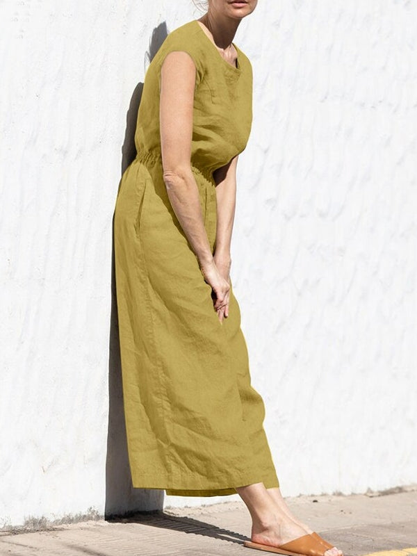 Valenzora | Women's Army Green Summer Office Work Overalls
