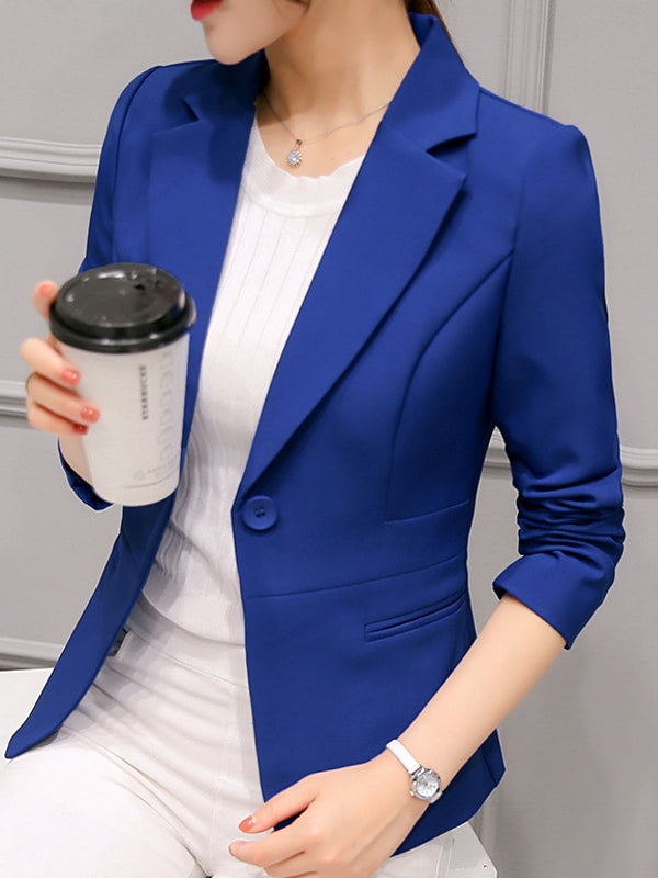 Valenzora | Black blazer for women, office jacket, suit jacket with pockets