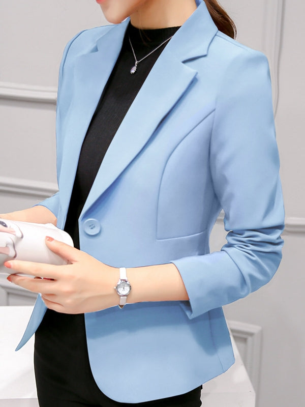 Valenzora | Black blazer for women, office jacket, suit jacket with pockets