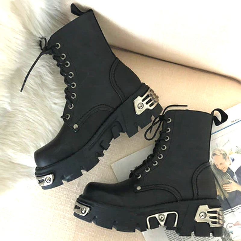 Valenzora | Damen Stiefeletten, Damen Motorradstiefel