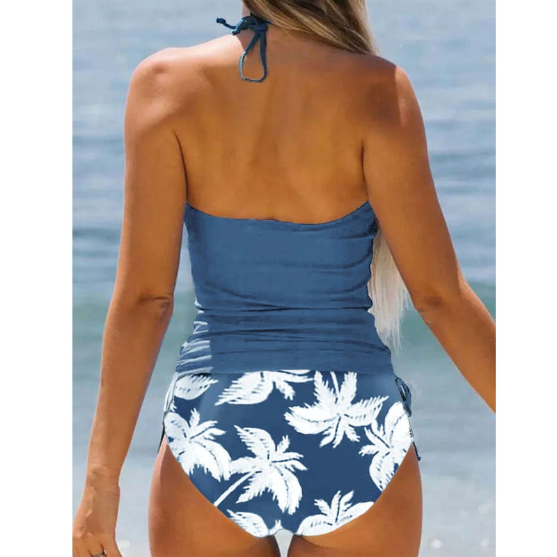 Valenzora | Damen-Badeanzug, Sommer, Strand, Kokosnuss-Bikini-Set