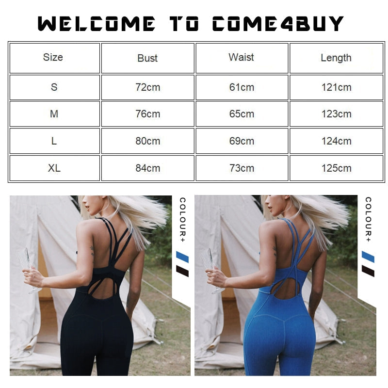 Valenzora | Yoga Sporty One-Piece Bodysuits Fitness Training Clothing