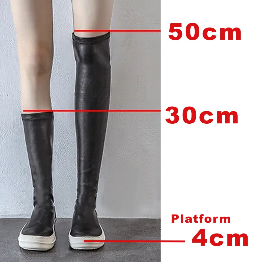 Valenzora | Flat boots for women
