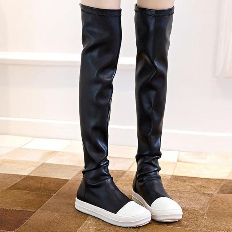 Valenzora | Flat boots for women
