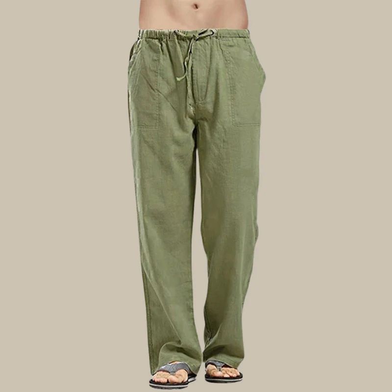 Valenzora | Comfortable linen summer trousers