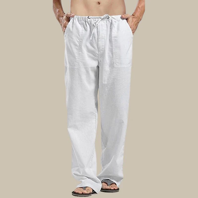 Valenzora | Comfortable linen summer trousers