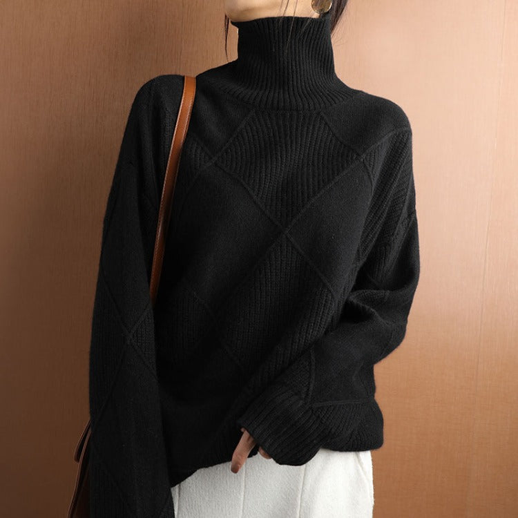 Valenzora | Eleganter Rollkragenpullover