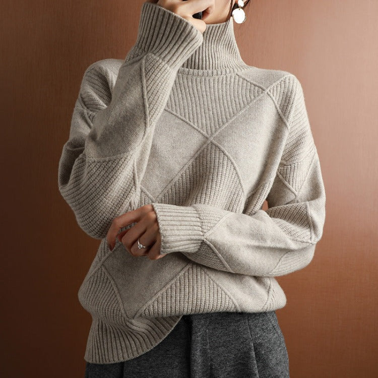 Valenzora | Eleganter Rollkragenpullover