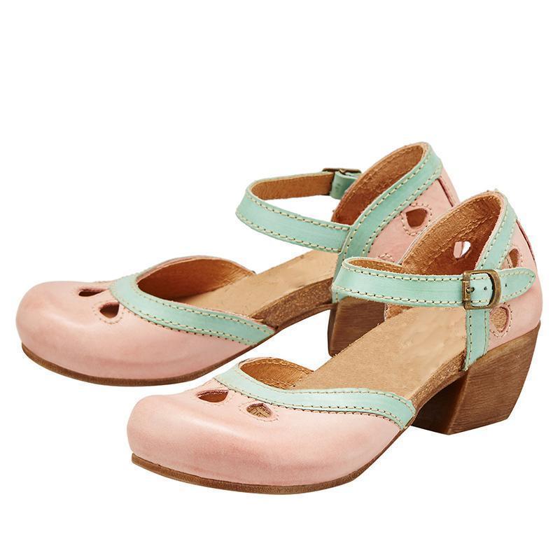 Valenzora | Comfortable Low Heel Sandals