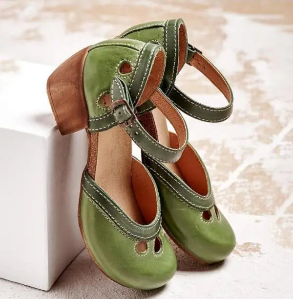 Valenzora | Comfortable Low Heel Sandals