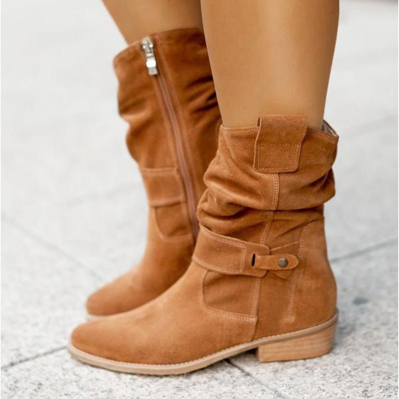 Valenzora | Suede ankle boots for women - stylish & comfortable