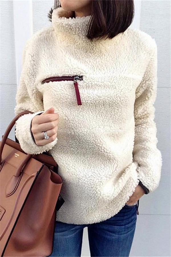 Valenzora Cozy Teddy Pullover