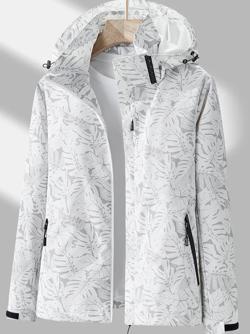 Valenzora | Women's windproof and rainproof outdoor jacket with detachable hood | Ideal for adventurous days