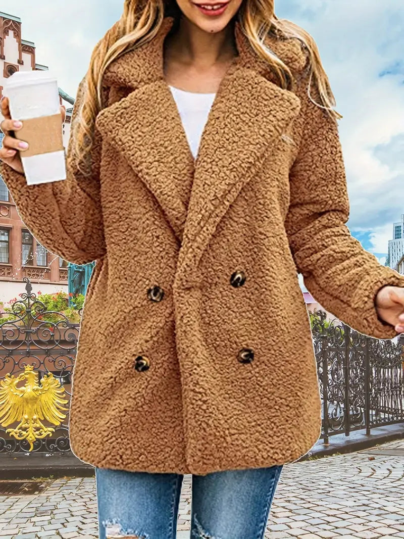 René | Luxury teddy jacket for the cold season