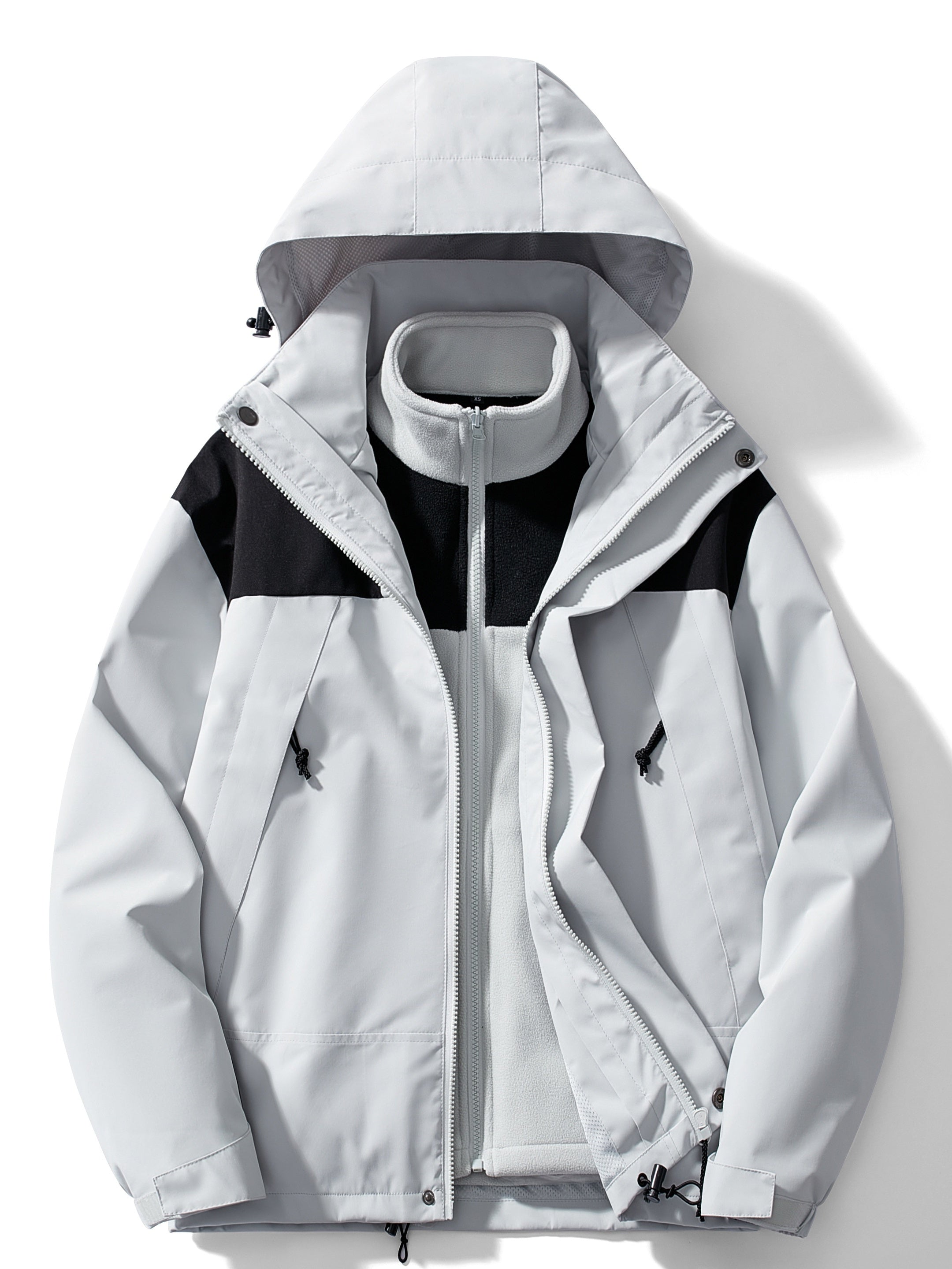 Valenzora | 3-in-1 Fleece Winter Jacket with Hood for Women