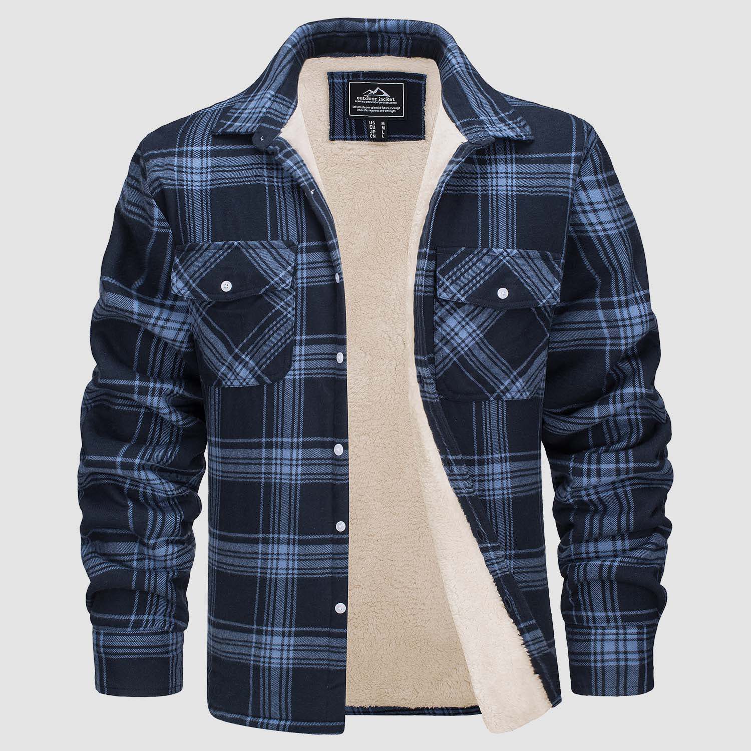 gefütterte Fleecejacke