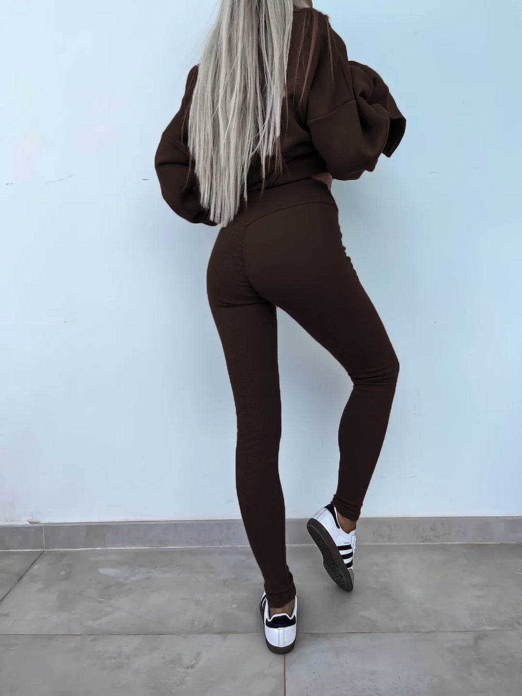 Valenzora | Damen Anzug im Relaxed-Stil mit langen Ärmeln – Winter-Set
