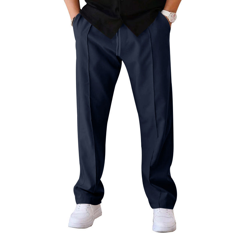 Wide-leg leisure trousers
