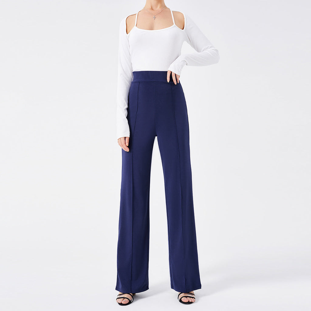 Valenzora High-waisted bell-bottom trousers