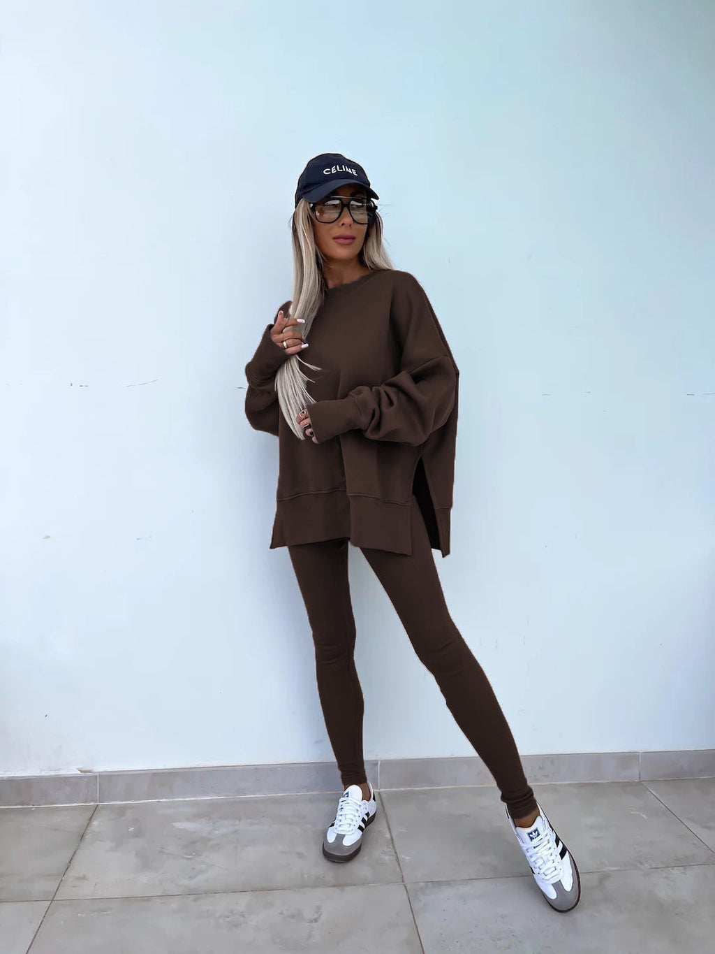 Valenzora | Damen Anzug im Relaxed-Stil mit langen Ärmeln – Winter-Set