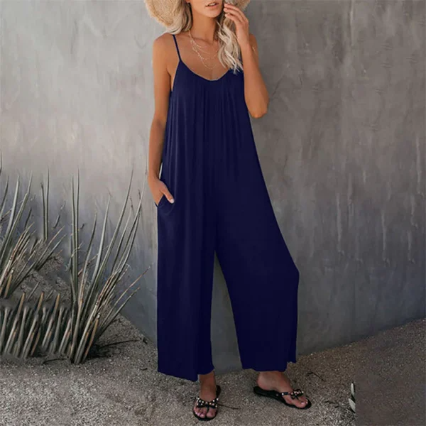 Valenzora | Summer jumpsuit with pockets