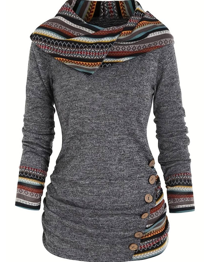 Valenzora | Casual hoodies in contrasting colors