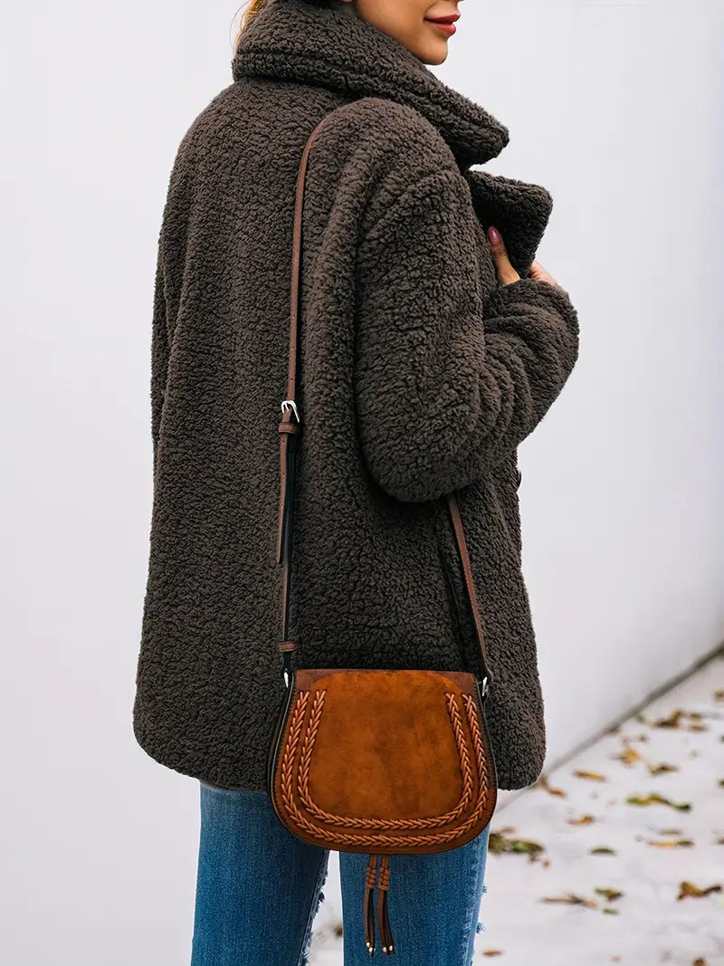 René | Luxury teddy jacket for the cold season