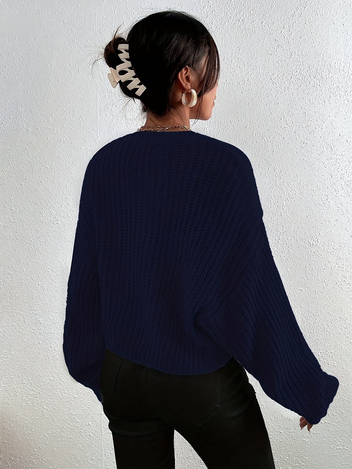 Valenzora | Lässiger langer Pullover für Damen mit