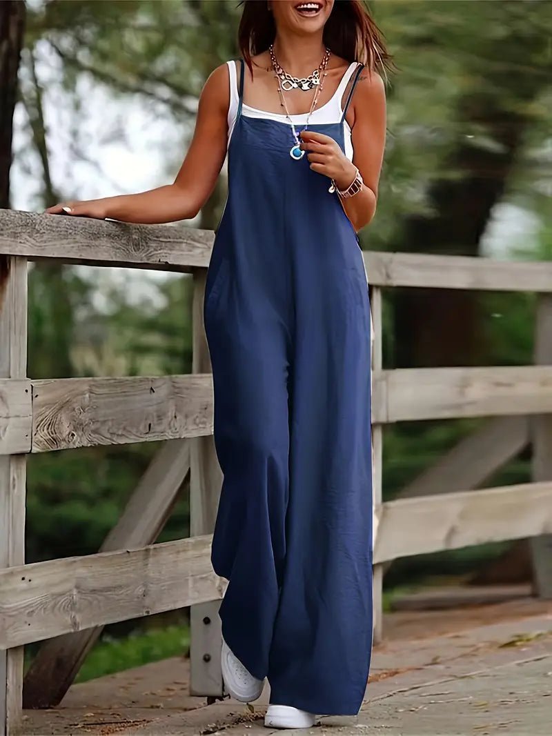 Valenzora | Versatile wide-leg jumpsuit