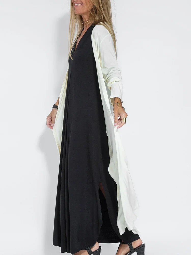 Valenzora | Lässiger einfarbiger Cardigan
