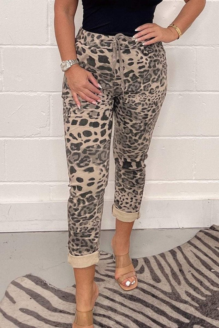 Stylish camouflage trousers
