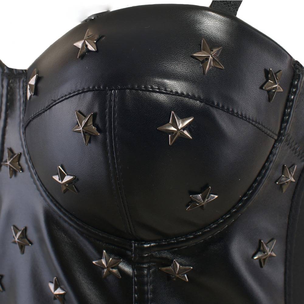 Valenzora | Black Star Crop Top