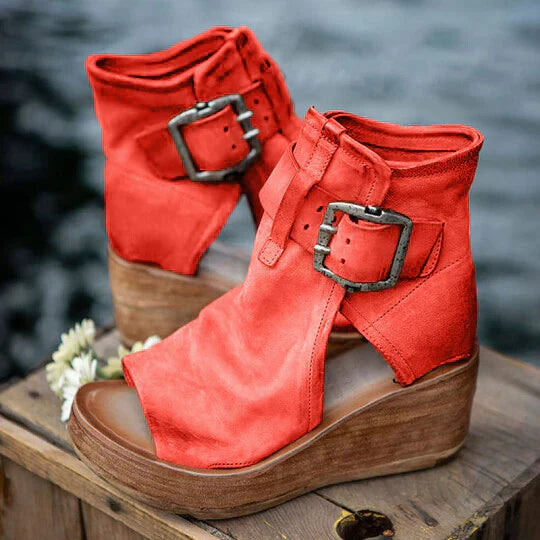 Valenzora | Boho Wedge Sandals for Women