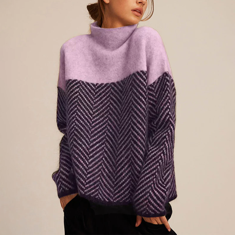 Valenzora | Damen-Rollkragenpullover für warme Winter