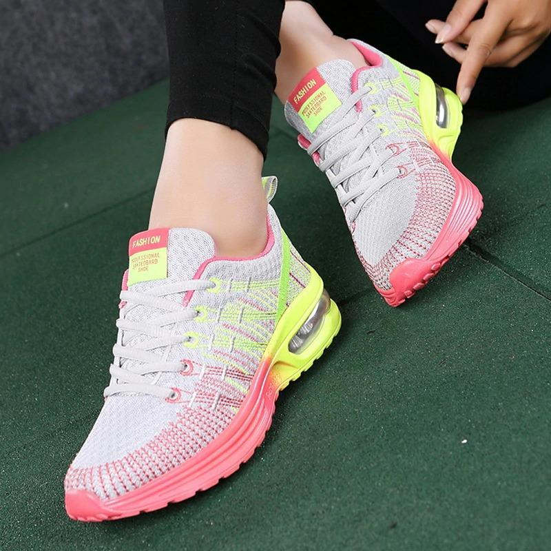 Valenzora | Damen-Fitness-Sportschuhe, Bunt