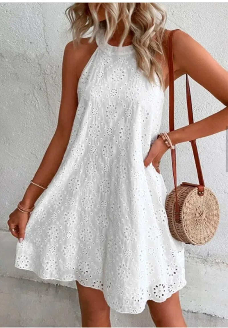 Valenzora | Festliches Neckholder-Minikleid
