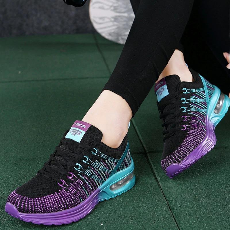 Valenzora | Damen-Fitness-Sportschuhe, Bunt