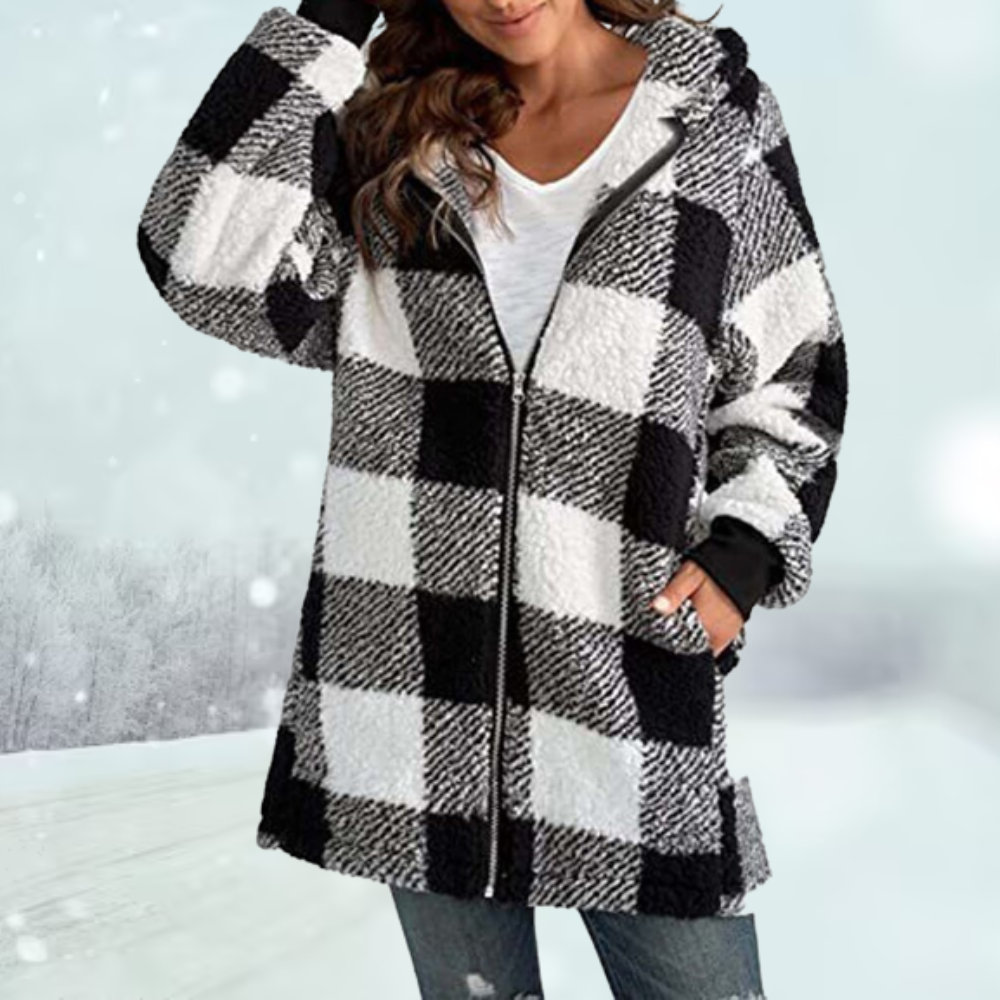 Valenzora | Women's Long Vest Black