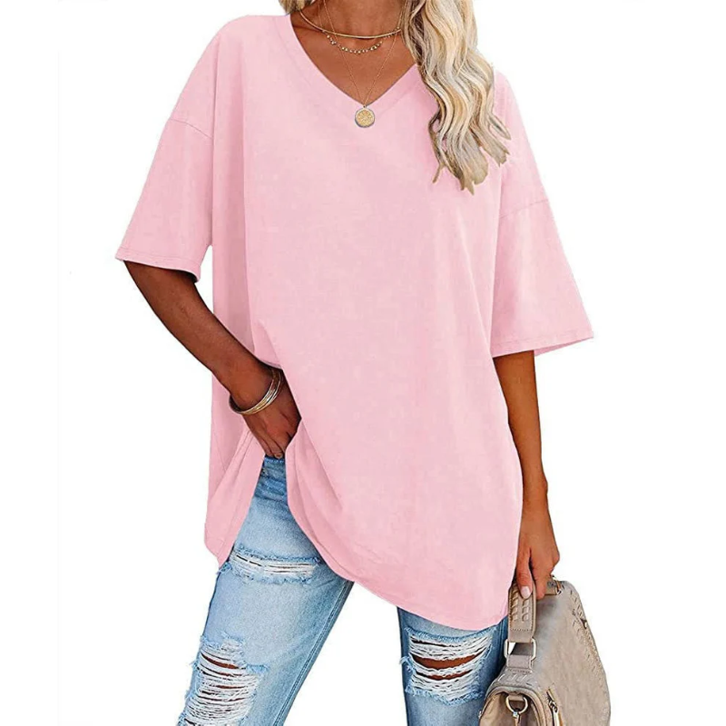 Valenzora | Damen-Shirt große Größen Schwarz