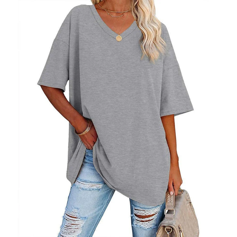 Valenzora | Damen-Shirt große Größen Schwarz