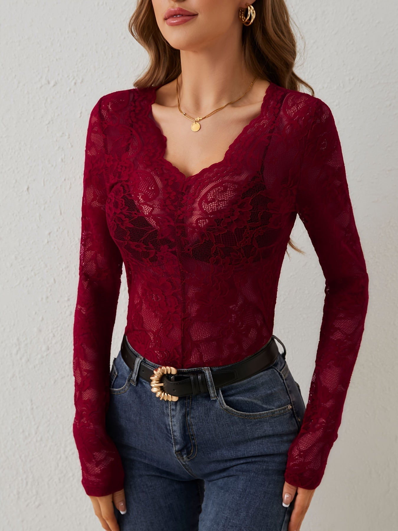 Valenzora | Elegantes Damen-Langarm-Top