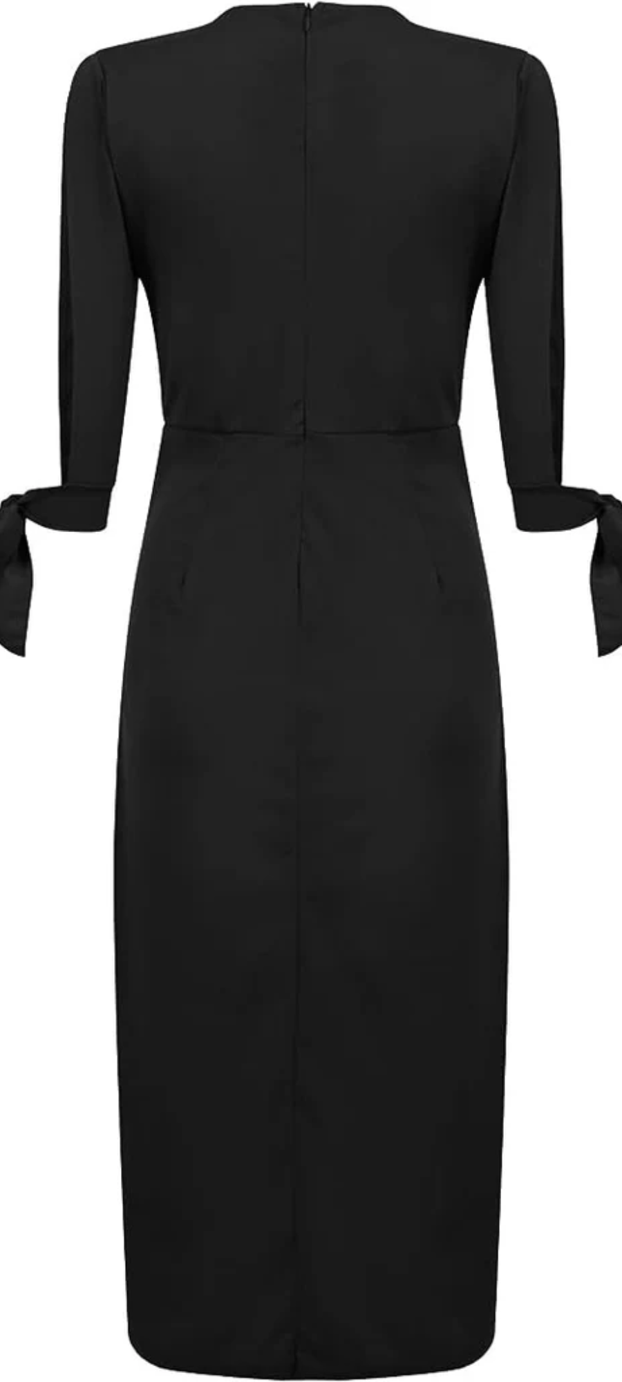 Valenzora | Festive Midi Wrap Dress Elegant