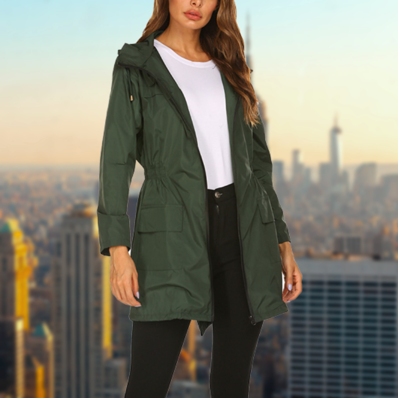 Valenzora | Women's Waterproof Rain Jacket Breathable