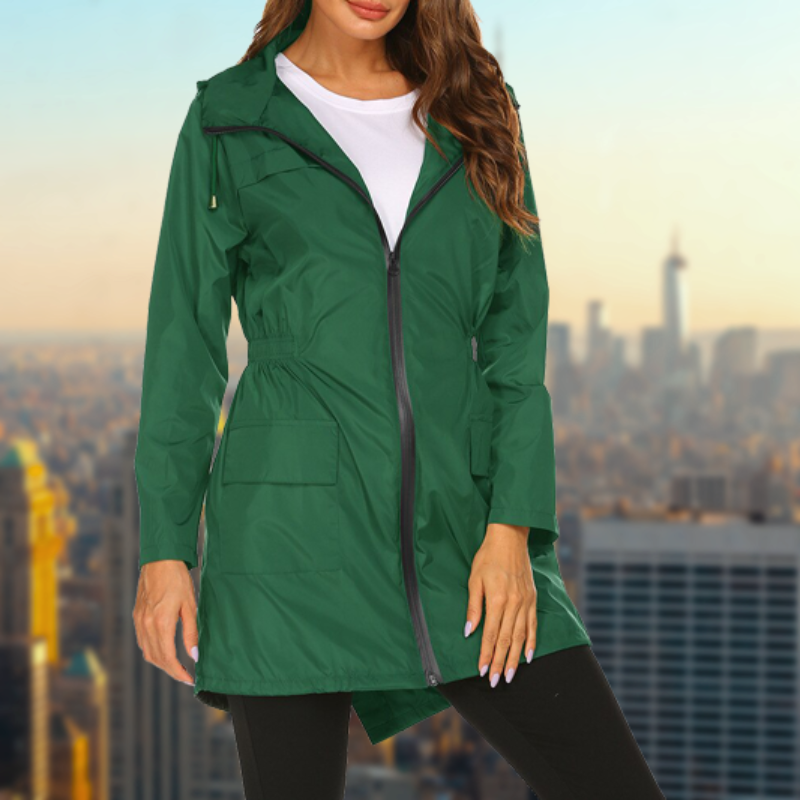 Valenzora | Women's Waterproof Rain Jacket Breathable