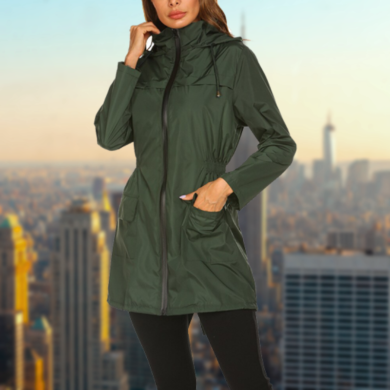 Valenzora | Women's Waterproof Rain Jacket Breathable