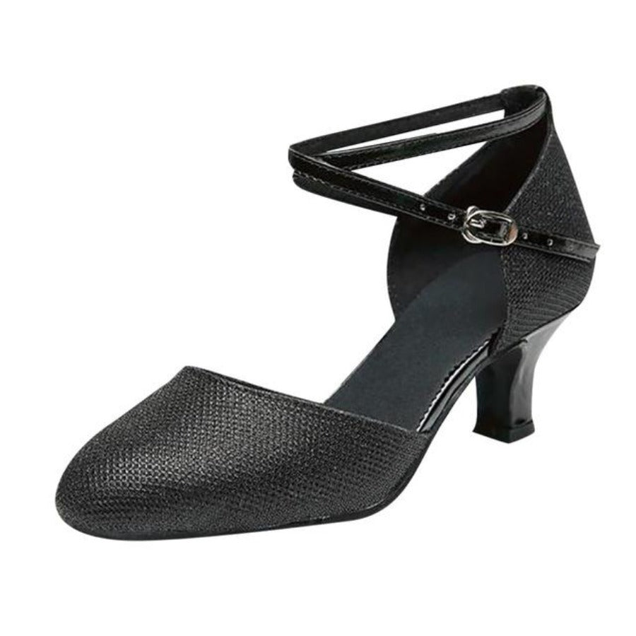 Valenzora | Dancing Sequins Soft Sole High Heels