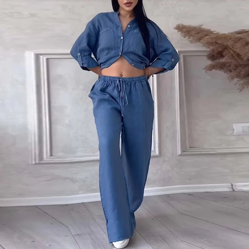 Valenzora | Stylish linen set