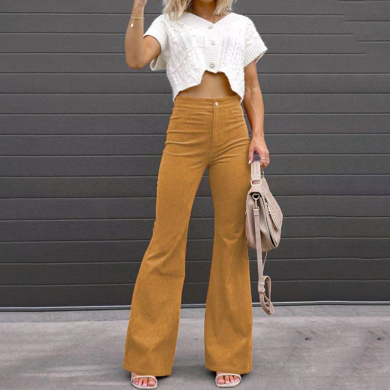 Valenzora - Curve-adapting flared trousers