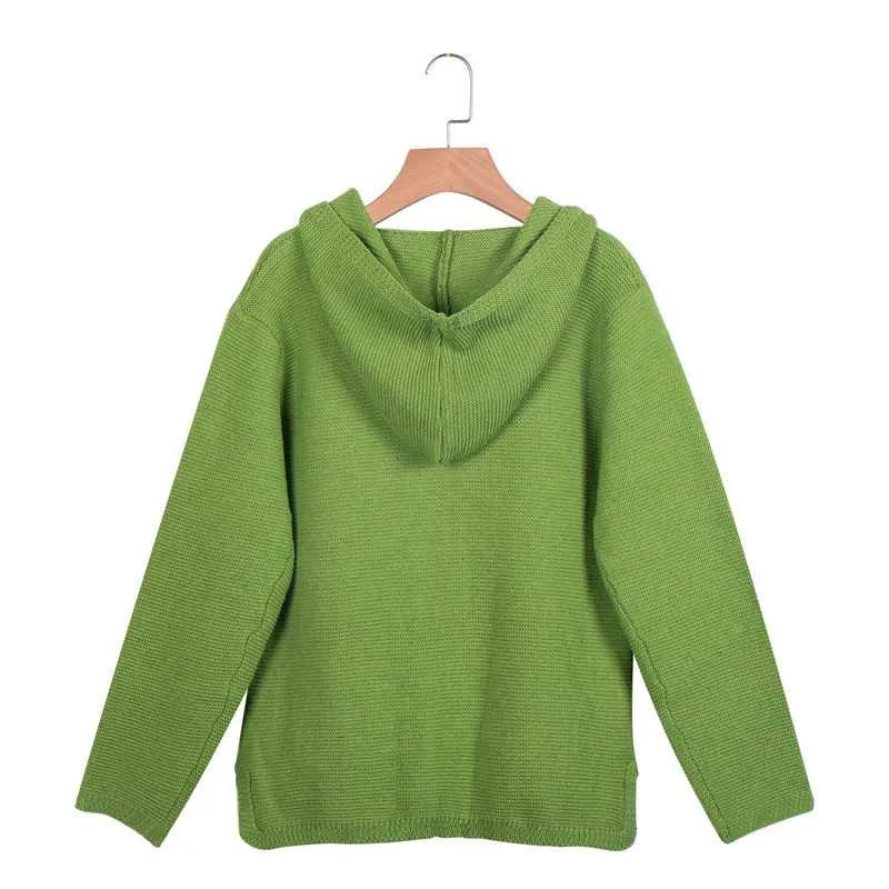 Valenzora | Stilvolle Strickjacke mit Kapuze
