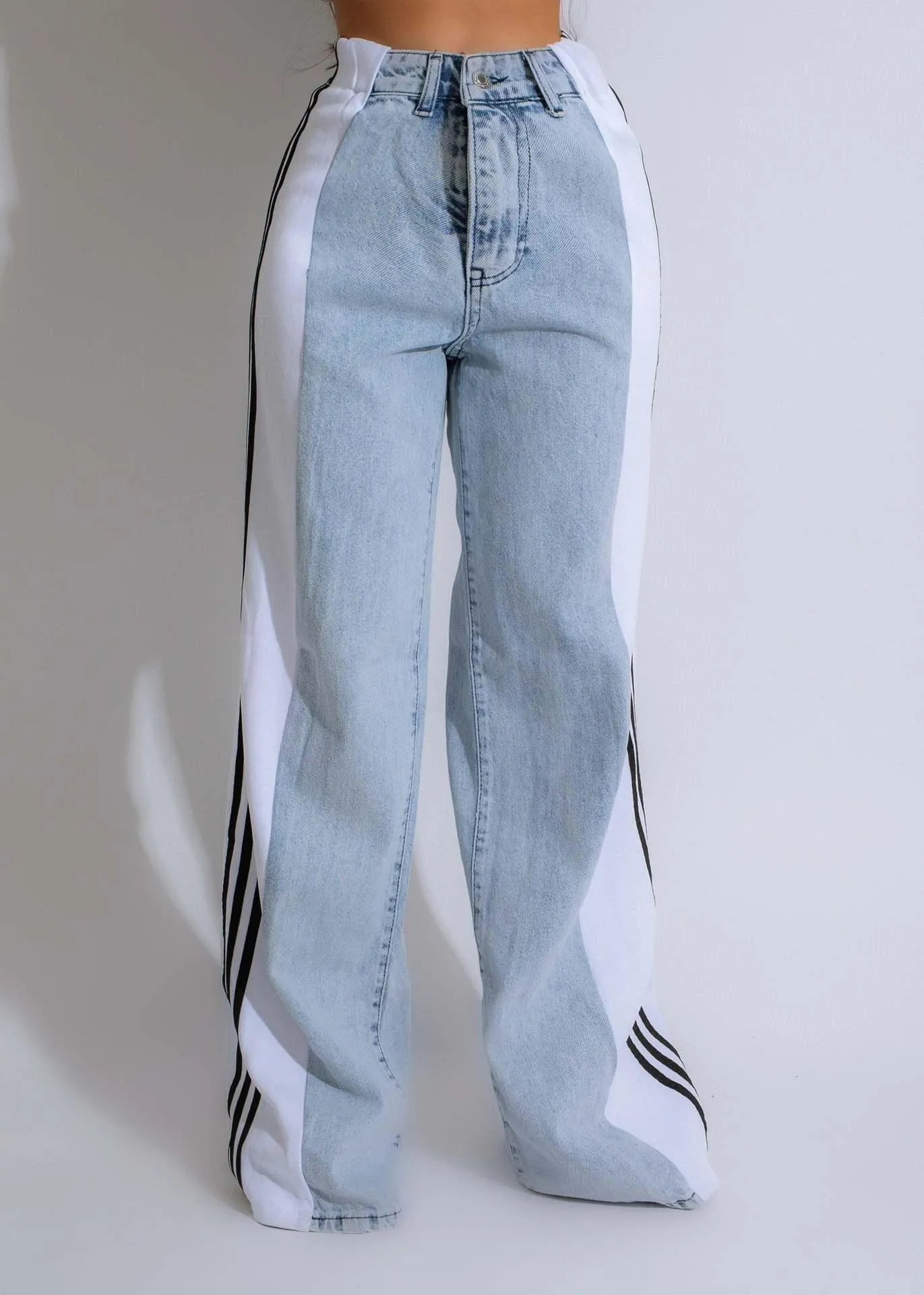 Valenzora | Wide-leg denim trousers